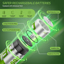 Delgeo AA Rechargeable lithium Battery 1.5V with Charging Case 3600mWh Large Capacity Compatiable for Camera, Gamepad, GPS, Toys
