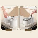 The Cascade | Countertop Soap Dispenser, Sponge & Towel Caddy