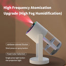 Shakes Head Desktop Portable Humidifier New Projection Starry Sky Top USB Heavy Fog Vehicle New Rotating Aromatherapy Machine