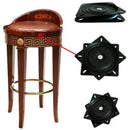 2/3/4/6 Inch Steel Square Lazy Susan 360Degree Rotating Rolling Bearing Turntable 300 Lbs Bearings Plate with Screws