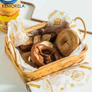 KEMORELA 50张/件蜡纸食品包装纸面包三明治汉堡食品级防油纸烘焙工具