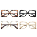High-definition Anti Blue Light Glasses for Women Men Trendy Big Frame Office Computer Goggles Fashion Blue Ray Blocking Eyewear