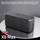 Super Power XDOBO X8 Max 100W Portable Wireless Speaker TWS Subwoofer Suporrt USB/TF/AUX 20000mAh Four-cell Power Bank Function