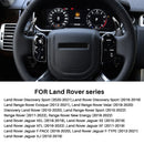 Carbon Abs Car Steering Wheel Paddle Shifter Trim Cover For Land Range Rover Evoque Discovery Sport For Jaguar XF XE Accessories