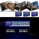 三星EVO Plus存储卡 32GB/SDHC 64GB/128GB/256GB/512GB SDXC Micro SD/TF闪存卡 MicroSD UHS-1 适用于手机无人机相机