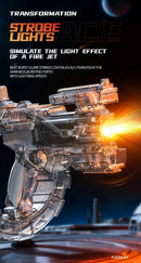 The Hydro Sentinel | Electric Water Blaster with Multi-Mode LED Flashing System