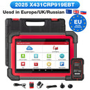 2025 年新款 X431 CRP919E BT OBD2 双向诊断仪，新增 CAN FD/DoIP OE 级全系统诊断功能，支持蓝牙