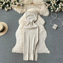 The Asymmetry Knit Silhouette | Sculpted One-Shoulder Dress