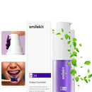 V34 SMILEKIT 紫色美白牙膏 去除牙渍 减少牙黄 护理牙齿牙龈 清新口气 提亮牙齿 30毫升