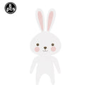 Easter Theme Disposable Tableware Cute Cartoon Rabbit Pattern Paper Plates Cups Napkins Kids Easter Party Decoration Supplies