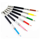 Bview Art 2pcs Double Head Pencil Extender Pencils Holder Lengthener Stationery Sketch Drawing Writing Student Painting Supplies