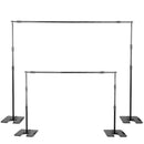 SH 2.4X3M Heavy Duty Background Stand Frame  Heavy Outdoor Heavy Wall Stable Photography Studio Background Party Wedding