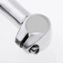 自行车立管铝合金自行车把立夹 25.4mm x 80mm 带 22.2mm 螺纹管，适用于死飞/公路/复古自行车