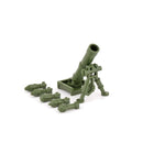 WWII Military Building Blocks Accessories Soldier Figures Weapons Box Rifle Submachine Gun AKM Shield Mini Brick Toy K003 Gift