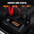 POVASEE 12V Car Jump Start 2000A-5000A Car Battery Starter Booster Emergency Start Portable Power Bank Auto Starting Device