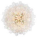 Amber Murano Glass Ceiling Chandelier Round for Dining Living Room Bedroom Modern Murano Glass Pendant Chandelier Light