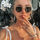 Hexagon Sunglasses Square Women 2024 New Retro Men Polygon Sun Glasses Brand Designer Eyewear UV400 Shades Oculos Female Gafas