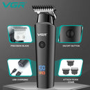 VGR电动理发器 专业电推剪 无线电推子 可充电 LED显示屏 V 937