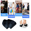 Plantar Fasciitis Heel Spur Foot Support With U-Shaped Silicone Gel Heel Cups for Heel Pain Relief Insoles for Man Woman Walking