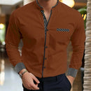 2024 New Style 10-Color Men's Shirt 3D Printing Shirt Business Office Clothing Hawaiian Fashion Casual Breathable Fabric