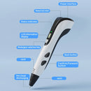 New 3D Pen 3D Printing Pen for Children 1.75mm PLA Filament DIY Drawing Birthday Christmas Gifts for Kids with Travel Case