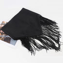 Women Retro Waistband Tassel Wide Waist Belt Fashion Triangle Tassel Corset Belt Shirt Dress Coat Decor Accessories