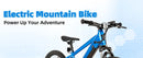 The Trail Pup | 250W Electric Mountain Bike for Young Riders Ages 7+