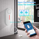 Tuya WiFi Smart Water Leak Sensor Water Overflow Level Detector Security Sound Alarm System Flood Leakage Sensor Remote Monitor
