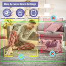 Camdepot 3MP IP 摄像头，支持 Onvif，适用于 NVR 区域报警 2.4Ghz WiFi 摄像头 AI 跟踪人形检测 双向音频 PTZ 婴儿监视器 ICSEE