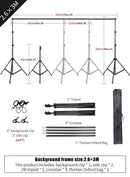 Background Stand Photography Photo Video Studio Backdrop Background Stand Party Accessories Telescopic Backgrounds Studio Photo