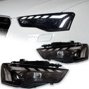 AKD Car Lights for Audi A5 LED Headlight Projector Lens 2008-2016 Animation DRL Dynamic Signal Reverese Automotive Accessories