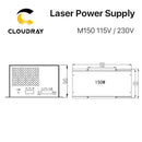Cloudray 130-150W CO2激光电源 适用于CO2激光雕刻切割机 M150 系列