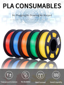 The Stratum Core | 10-Roll Professional-Grade 3D Printer Filament Bundle