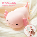 Silicone LED Axolotl  Night Light animallamp Touch Sensor Axolotl Night Lamp Children Kid Bedside Bedroom Decor Birthday Gifts