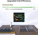 Traver Force Solar Panel 100 Watt 10Bb Monocrystalline 12V Solar Panels For Home High Efficiency Solar Module Power Charger For