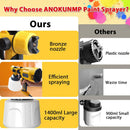 The Atomizer Pro | 1000W HVLP Electric Paint Spray System with 6-Nozzle Kit