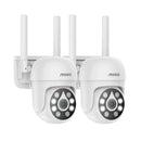Annke 2 件装 H.264+ 5MP 无线摄像机 视频监控摄像机 双向音频 WIFI IP 安全摄像机 3.6MM IP66 防水