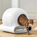 EU Stock Fully Automatic Smart Cat Litter Box Self-cleaning Large Capacity Cat Toilet APP Smart Control,Pet Supplies