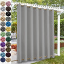 The Aegis Veil | Premium Outdoor Blackout Curtain 280GSM Waterproof Thermal Insulated