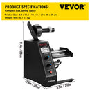 VEVOR Automatic Label Dispenser Device 140mm AL-1150D Portable Label Applicator Sticker Separating Auto Label Stripping Machine