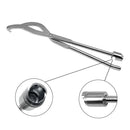 1PCS Car Drum Return Brake Shoe Spring Pliers Shoe Return Spring Repair Car Remover Workshop Tool Silver