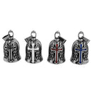 Eagle Biker Cross Jesus Bell Pendant Stainless Steel Norse Viking Warrior Spartacus Helmet Rose Lady Rider Saint Mary Jewelry