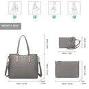 Miss Lulu WOMEN'S Shoulder bag Set 3 Piece Large Handle bag Carry bag Tote Bag Women handbag Comfortable
