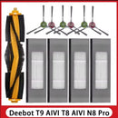ECOVACS Deebot T8 AIVI T9 AIVI N8 Pro AIVI N9 N10 N10 Plus 配件主刷、边刷、滤网、尘袋、高效滤网