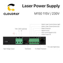 Cloudray 130-150W CO2激光电源 适用于CO2激光雕刻切割机 M150 系列