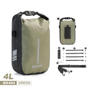 Rhinowalk Bike Bag For Fork Quick Release Bicycle Bag Waterproof 4-6L Electric Scooter Bag Bicycle Front Bag Bikebag Accessories