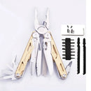 The DL30 | Stainless Steel EDC Multitool with Folding Pliers