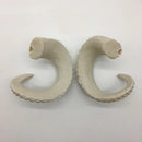White Simulation Goat DIY Headband Sheep Horn Artificial Plastic Gothic Craft Head Wear Decoration  Birthday Cosplay  Christmas