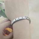 Hapiship 2024 Fashion Stainless Steel Football Bowling Baseball Charm Italian Links Fit 9mm Bracelet DIY Making Jewelry DJ106-I
