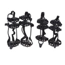 24 Teeth Anti-Slip Ice Claws Winter Ice Grips Gripper Unisex Snow Claw Shoe Covers Climbing Chain Crampons Outdoor Accessories
